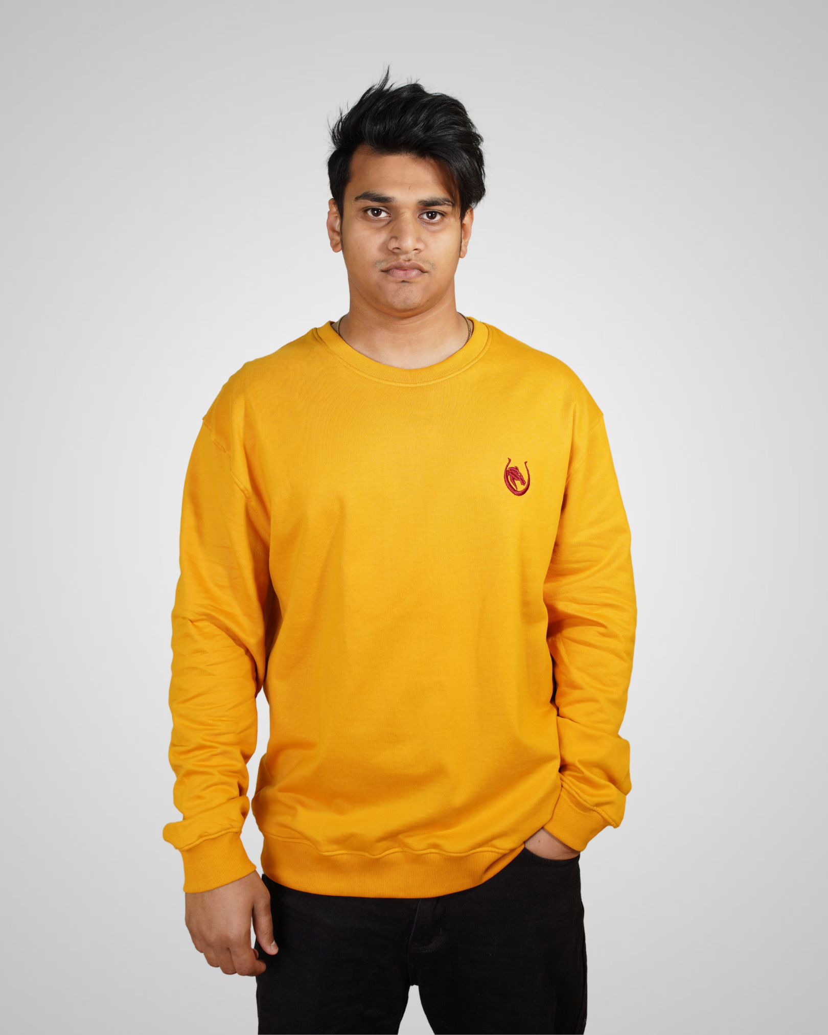 Golden Yellow Crewneck