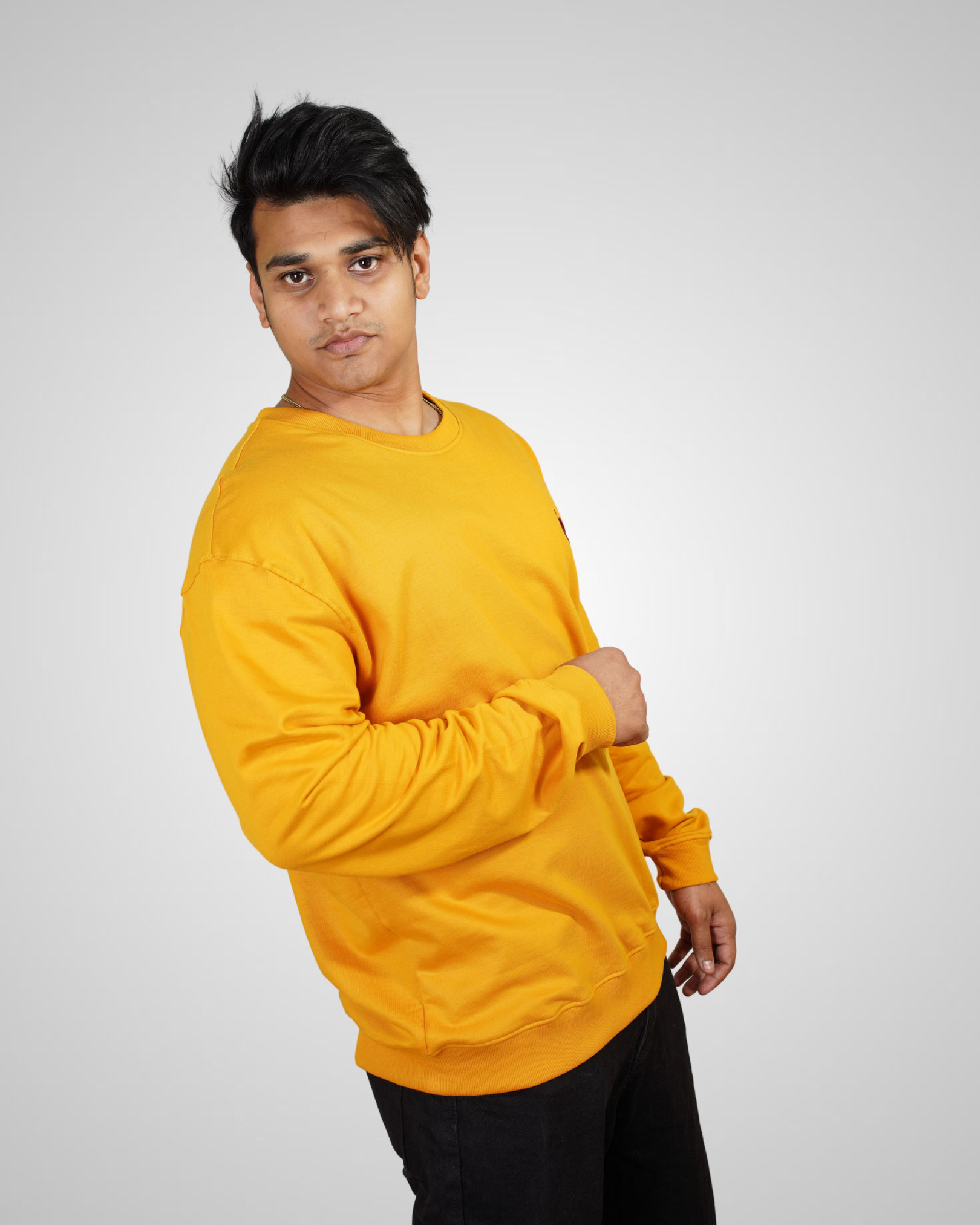 Golden Yellow Crewneck